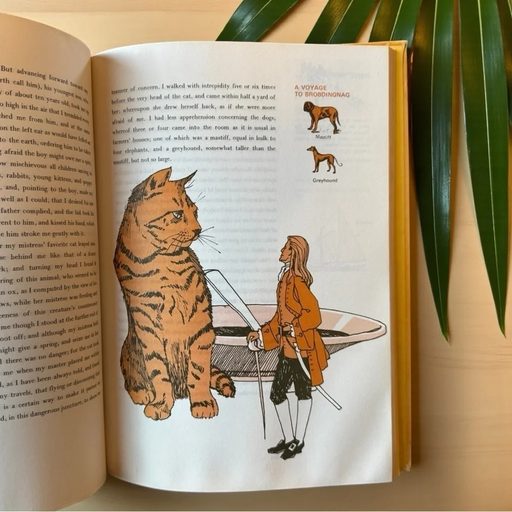 Vintage 1970 Gulliver’s Travels | Educator Classic Library Hardcover Book